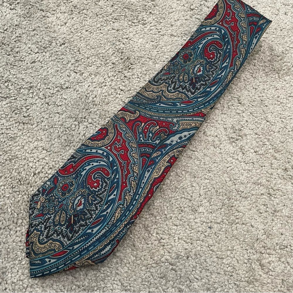 Liberty of London Paisley 100% Silk Tie